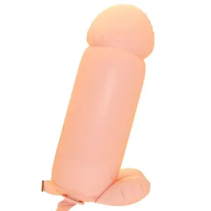 Kinky Flesh Pink Inflatable Cock Fighting