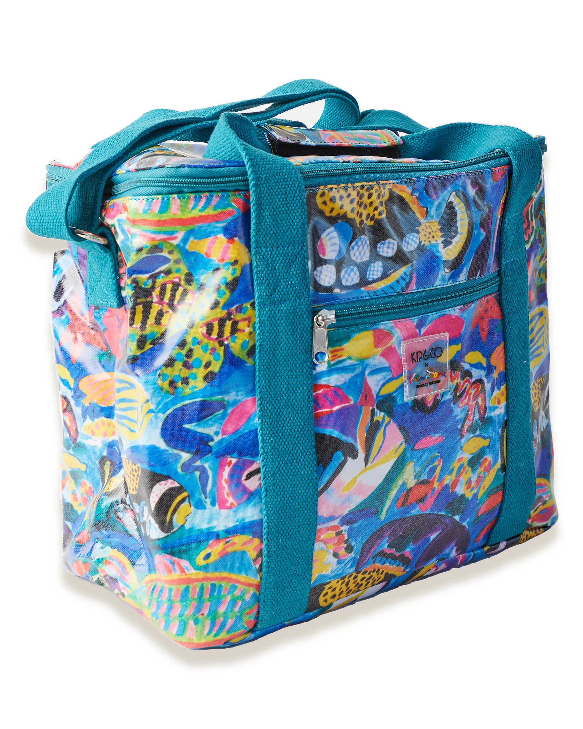 Kip & Co X Ken Done Barrier Reef Garden Cooler Bag