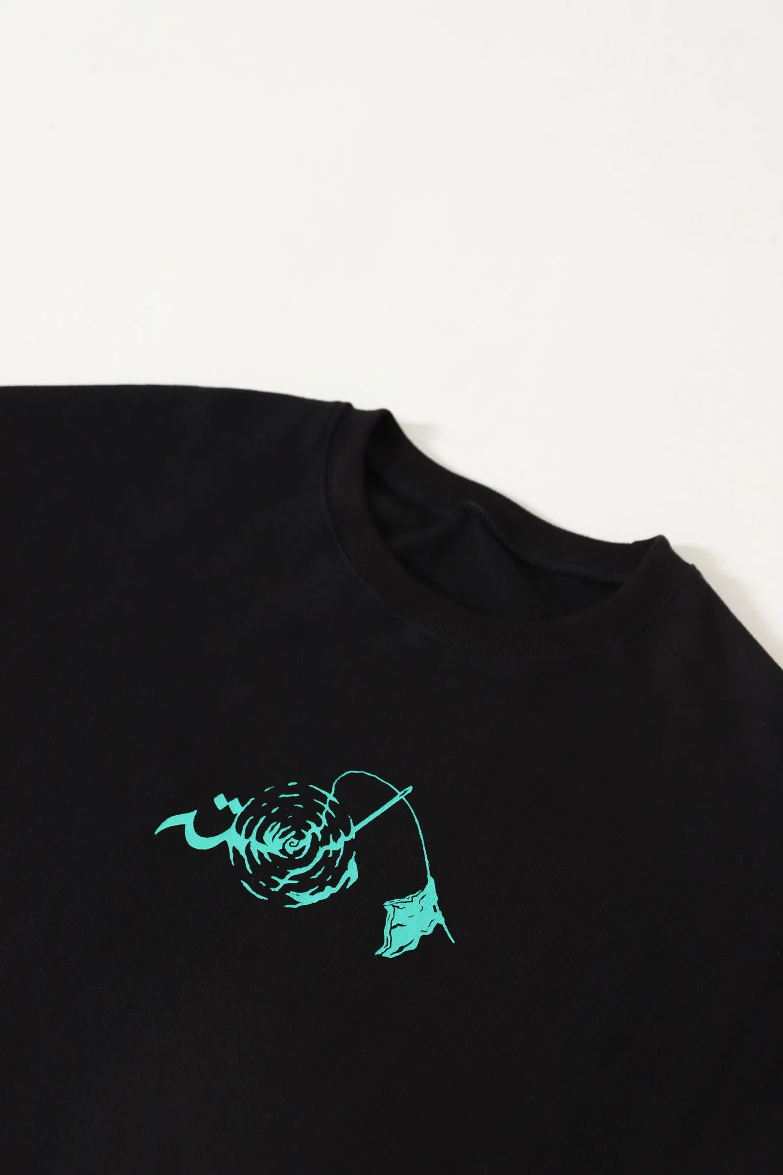 KOI KHABAR NAI - BLACK T-SHIRT