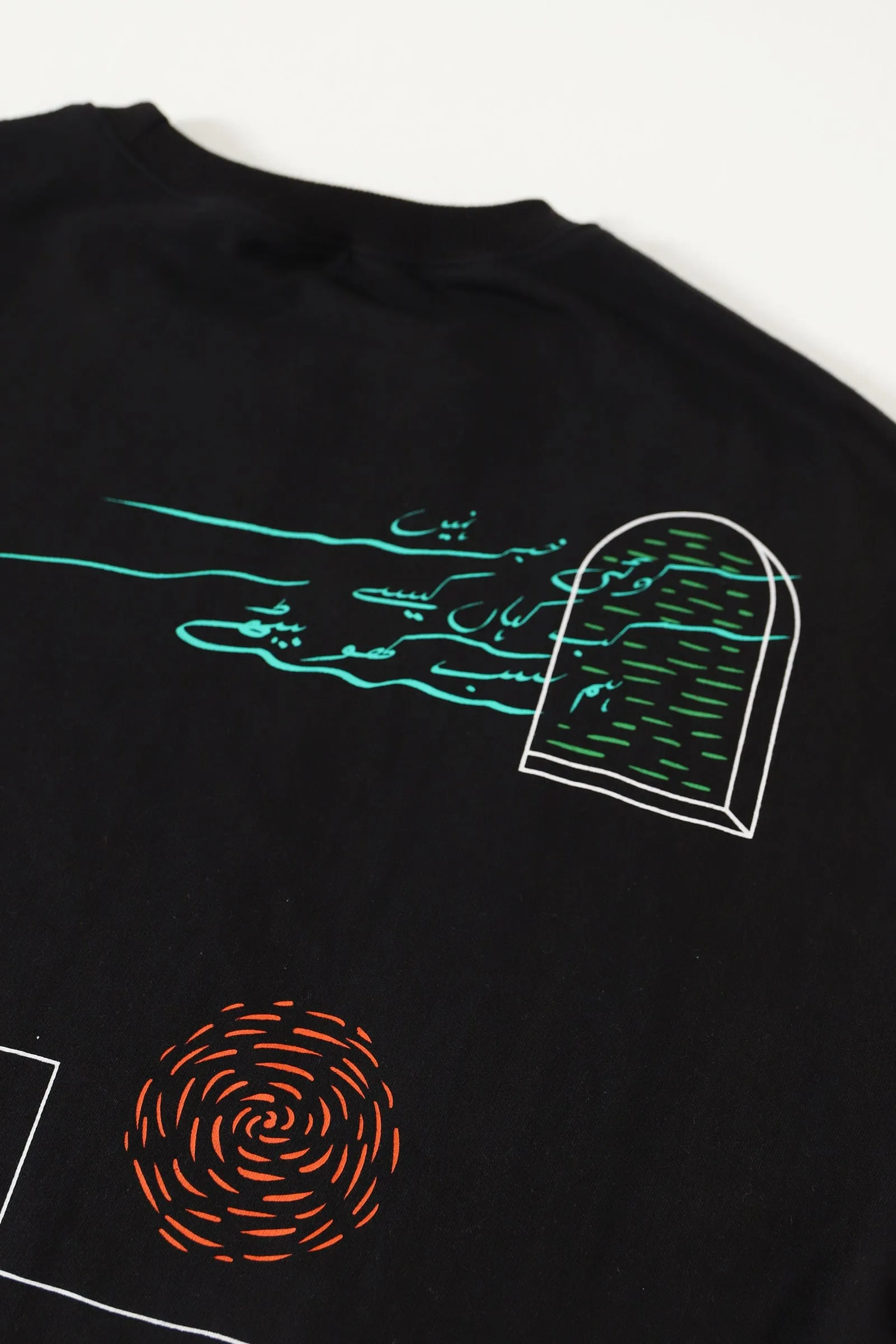 KOI KHABAR NAI - BLACK T-SHIRT
