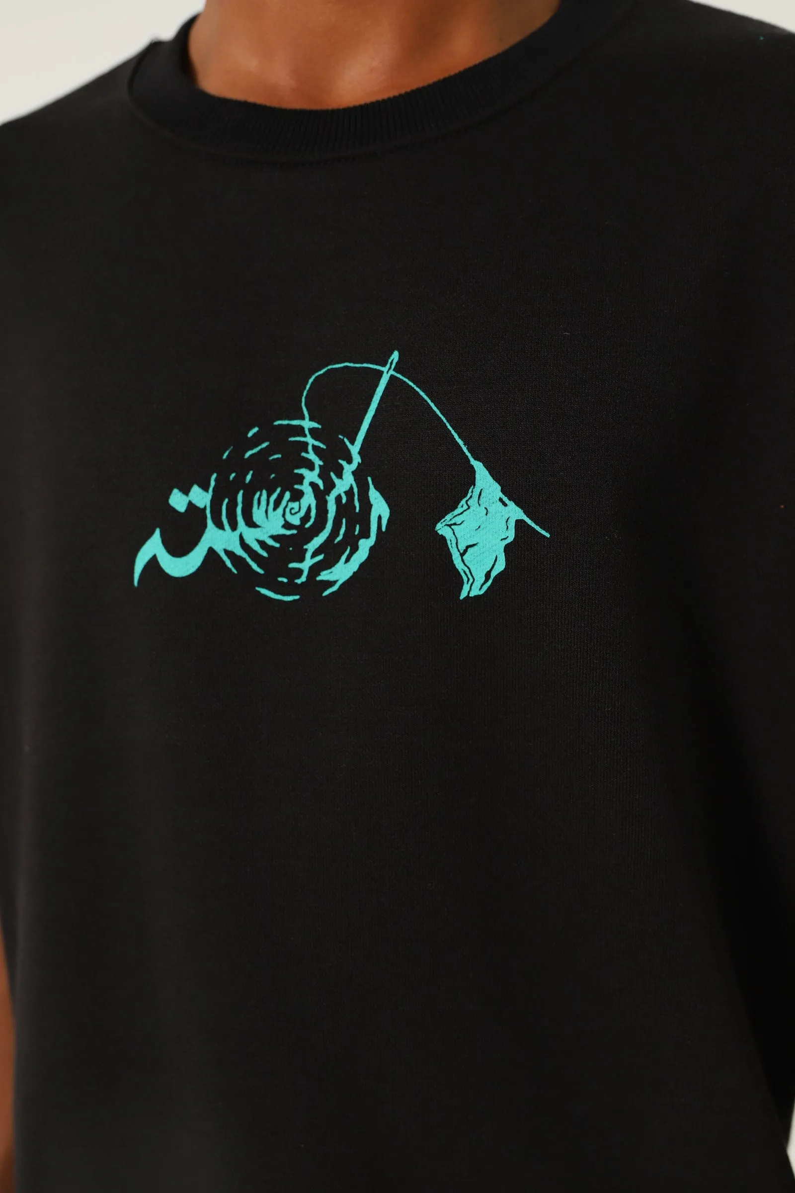 KOI KHABAR NAI - BLACK T-SHIRT