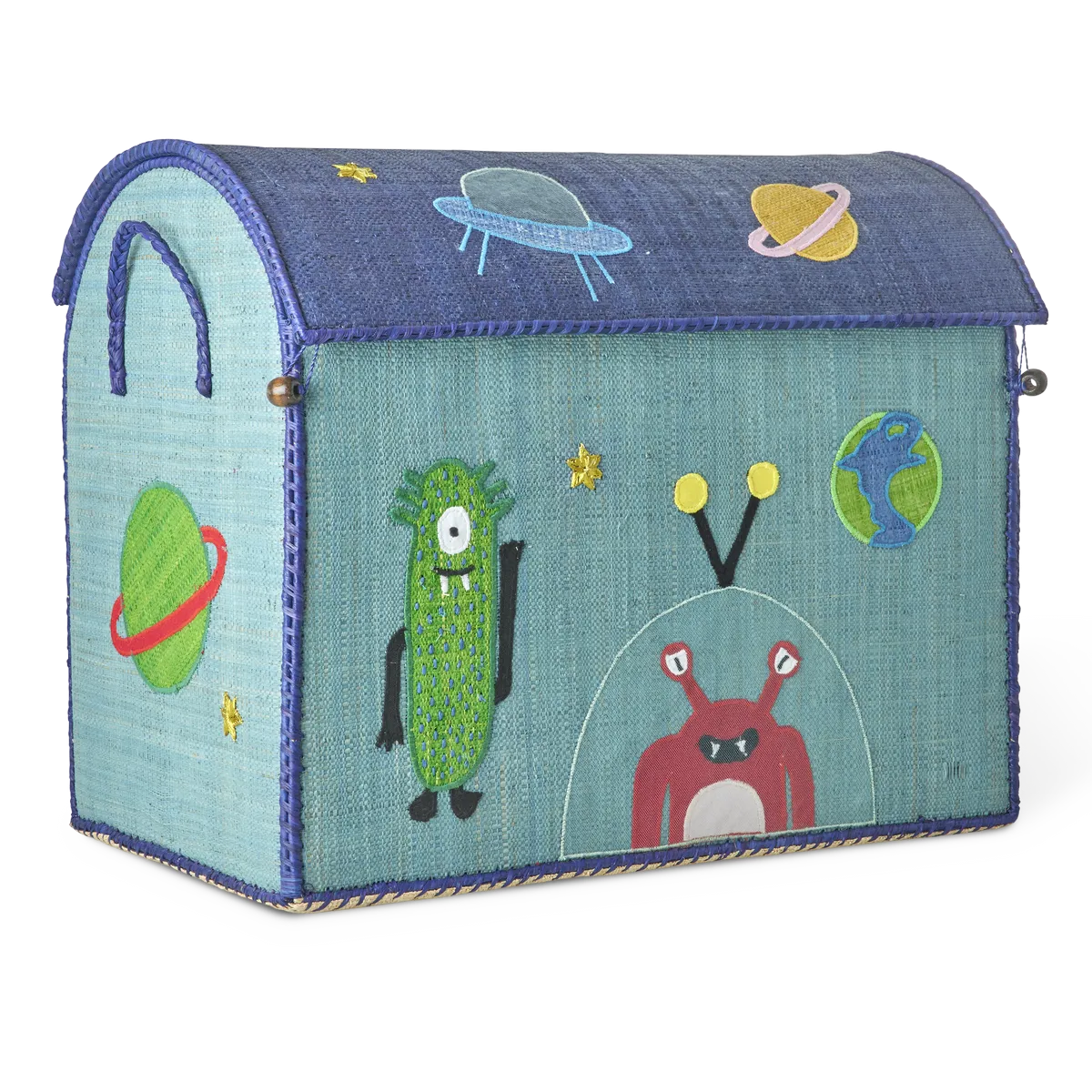 Large Toy Basket in Monster Design