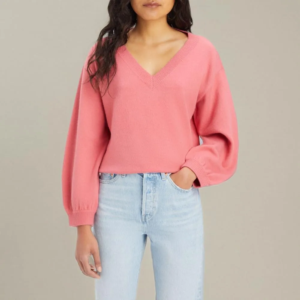 Levi's Women's Long Sleeve Flower Sweater