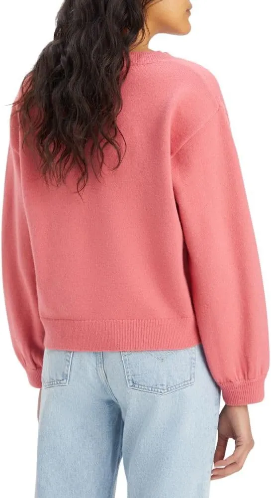 Levi's Women's Long Sleeve Flower Sweater