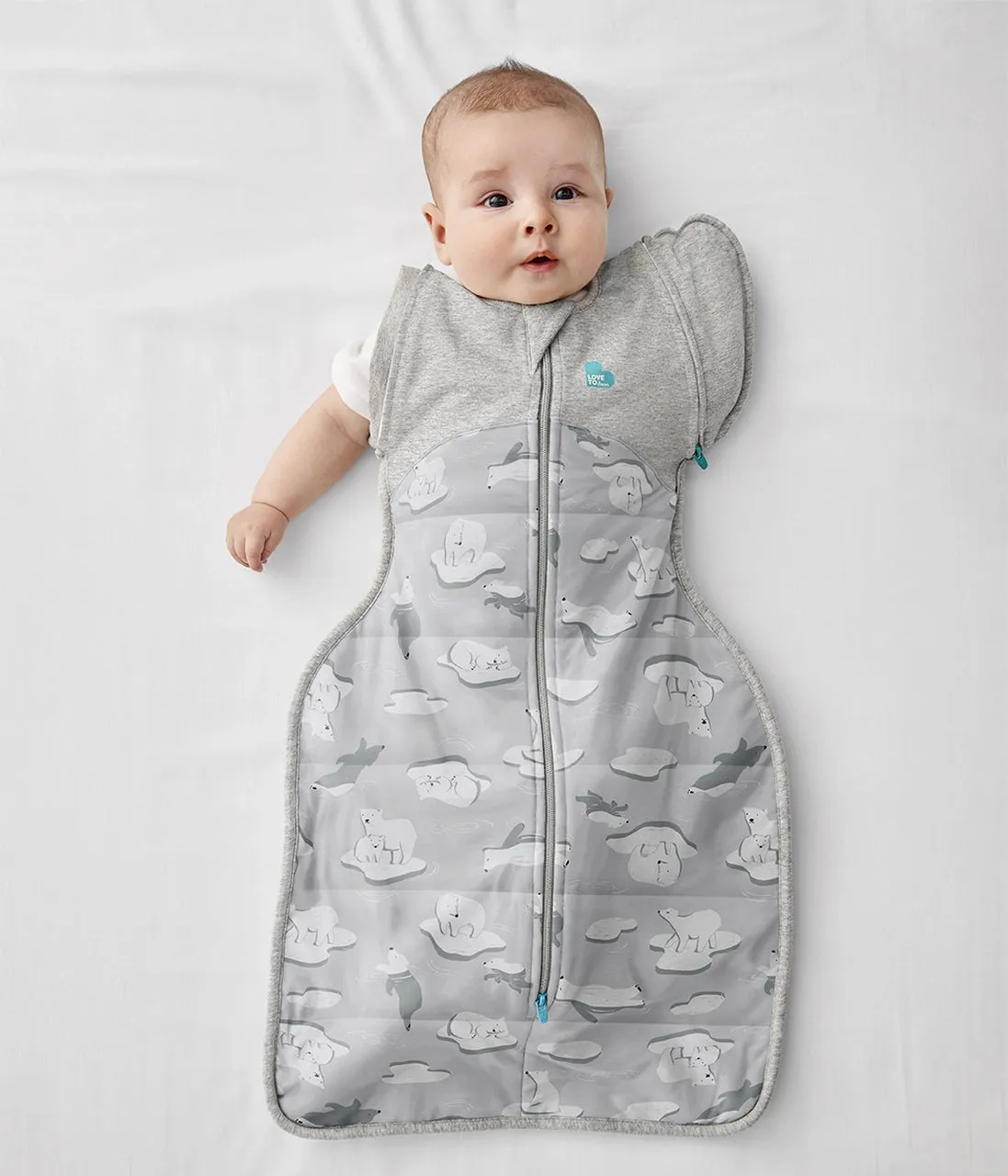 Love to Dream Transition Bag EXTRA WARM 3.5tog South Pole Grey