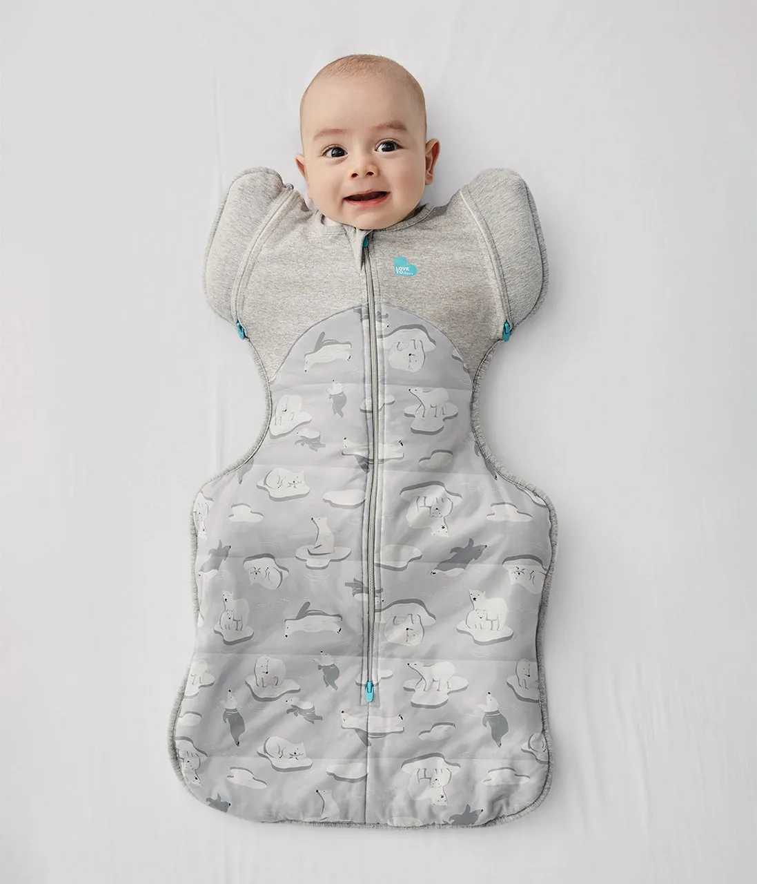 Love to Dream Transition Bag EXTRA WARM 3.5tog South Pole Grey