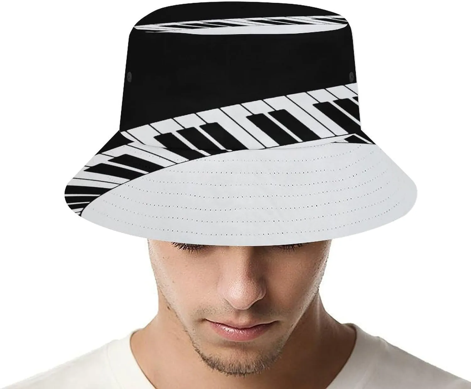 Men Women Outdoor Wide Brim Fisherman Hats Sun Protection Bucket Cap