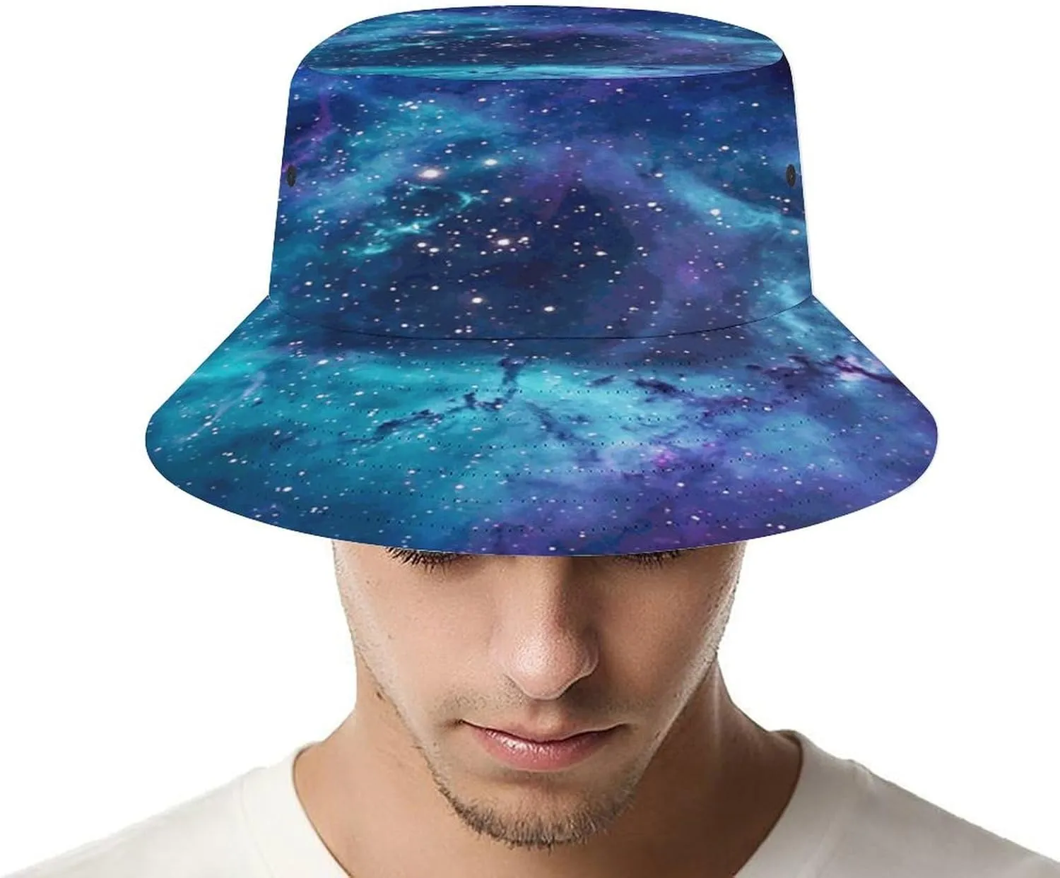 Men Women Outdoor Wide Brim Fisherman Hats Sun Protection Bucket Cap