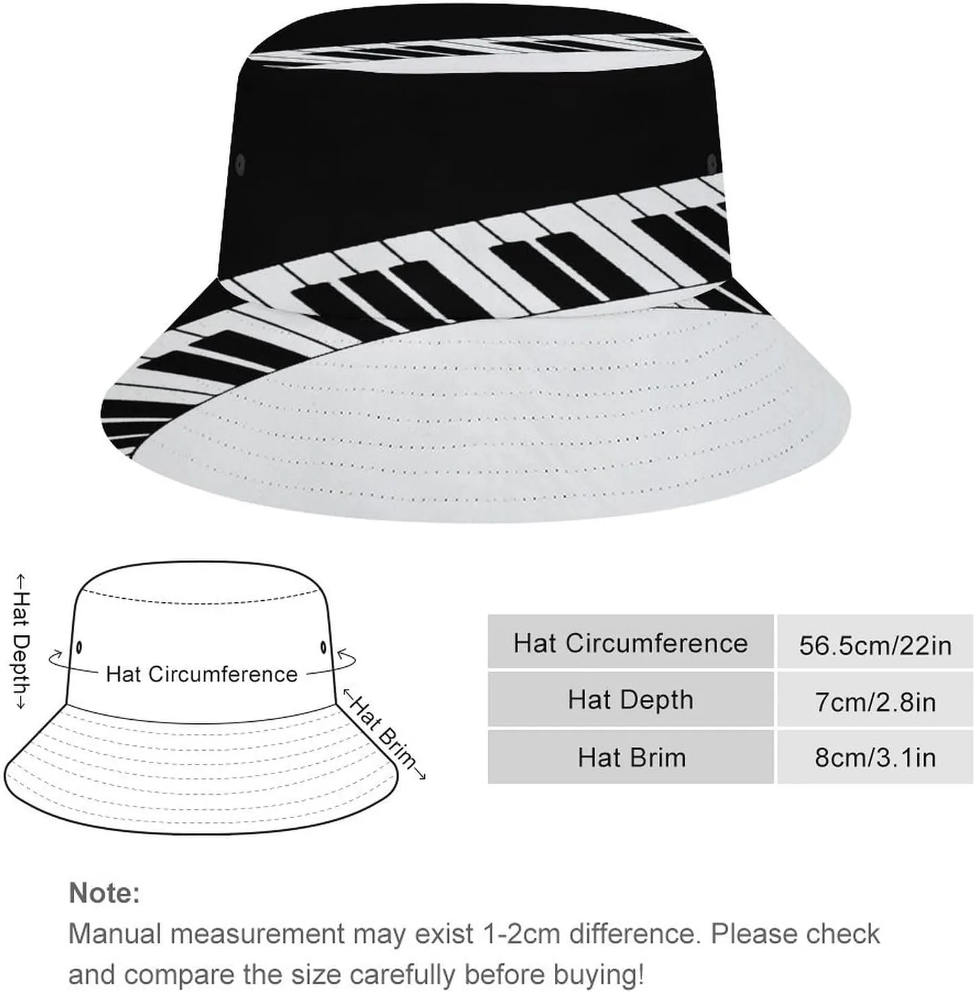 Men Women Outdoor Wide Brim Fisherman Hats Sun Protection Bucket Cap