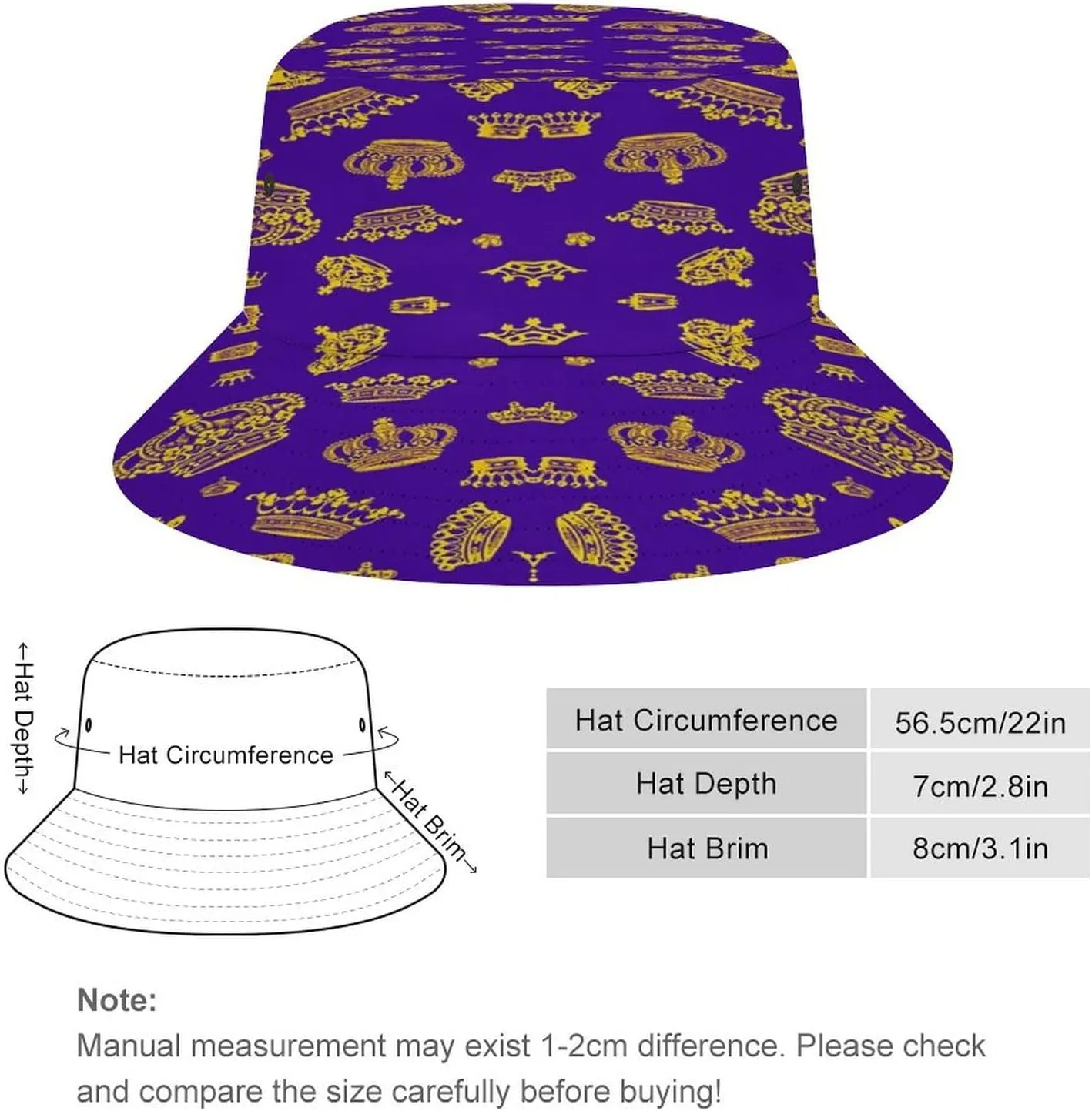Men Women Outdoor Wide Brim Fisherman Hats Sun Protection Bucket Cap