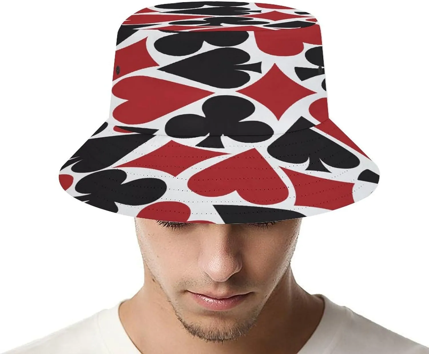 Men Women Outdoor Wide Brim Fisherman Hats Sun Protection Bucket Cap