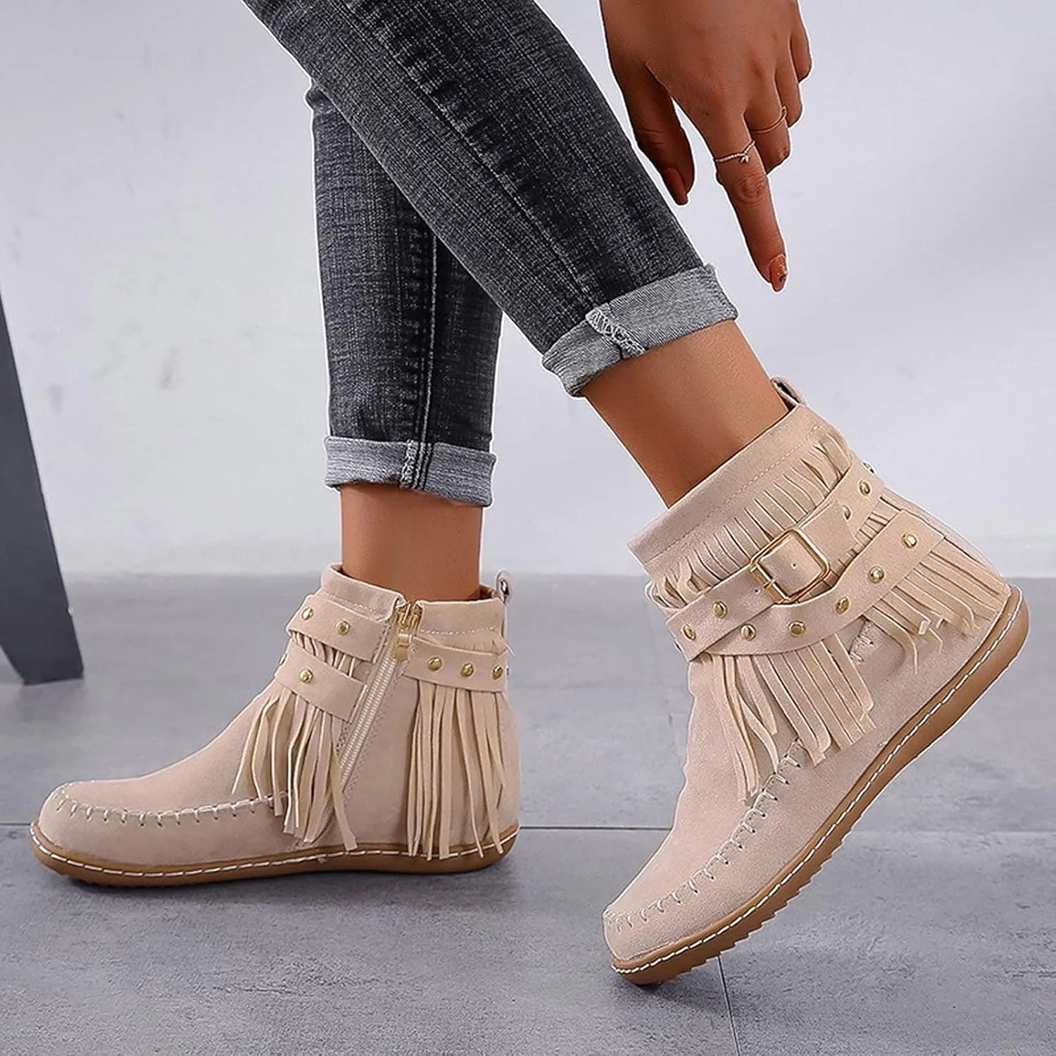 Mens Ankle Boots Purple Ankle Boots for Women Boot for Women Tan Combat Boots Cute Ankle Boots for Women Dressy Ankle Cowboy Boots for Women Low Heel