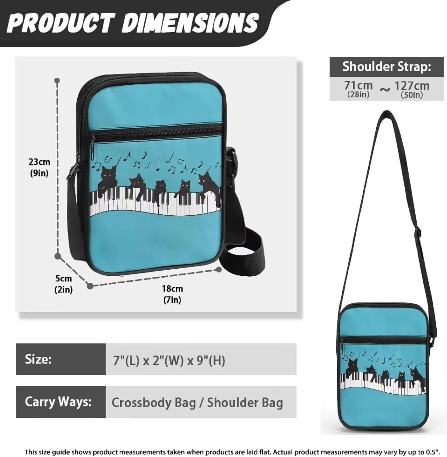 Messenger Bag Vintage Ladies Handbags Cross Body Designer Polyester Purse with Front Pockets