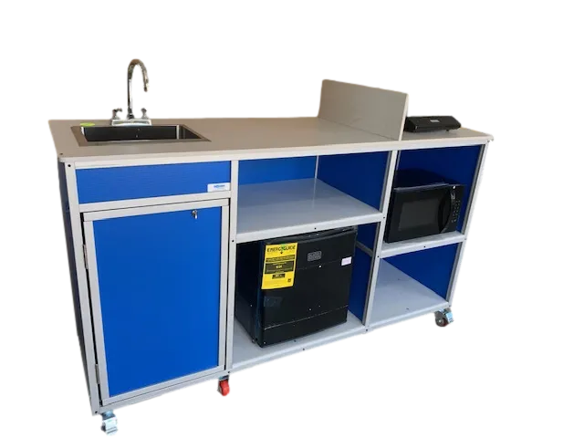 Monsam PK-001 Portable Mobile Kitchen w/ Sink