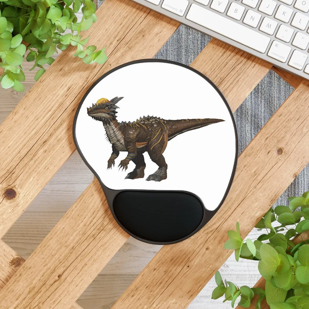 Pachycephalosaurus Mouse Pad With Wrist Rest