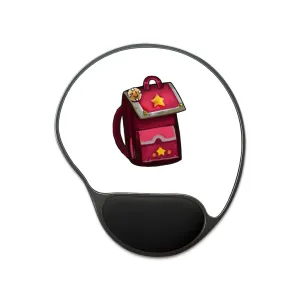 Pink Bag Mouse Pad With Wrist Rest