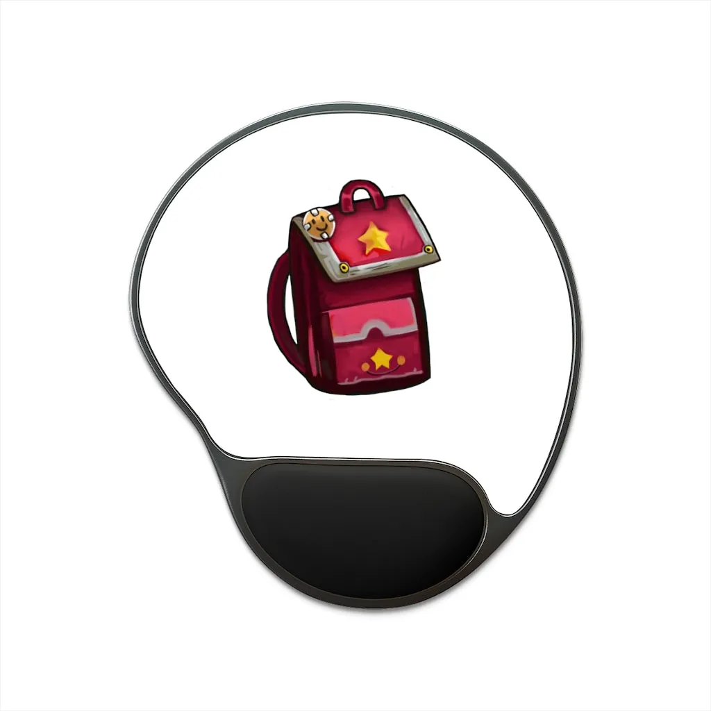 Pink Bag Mouse Pad With Wrist Rest