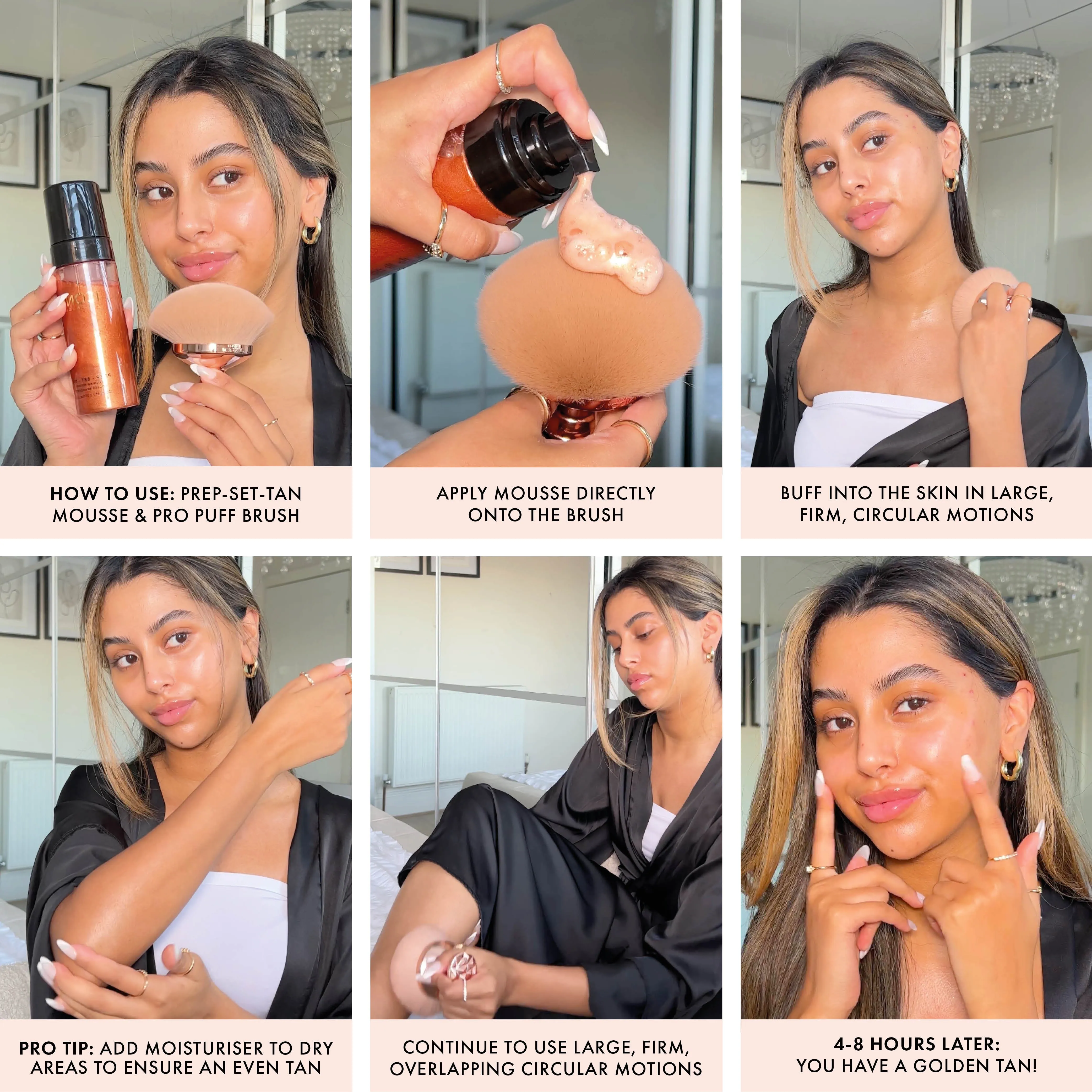 Prep-Set-Tan Mousse