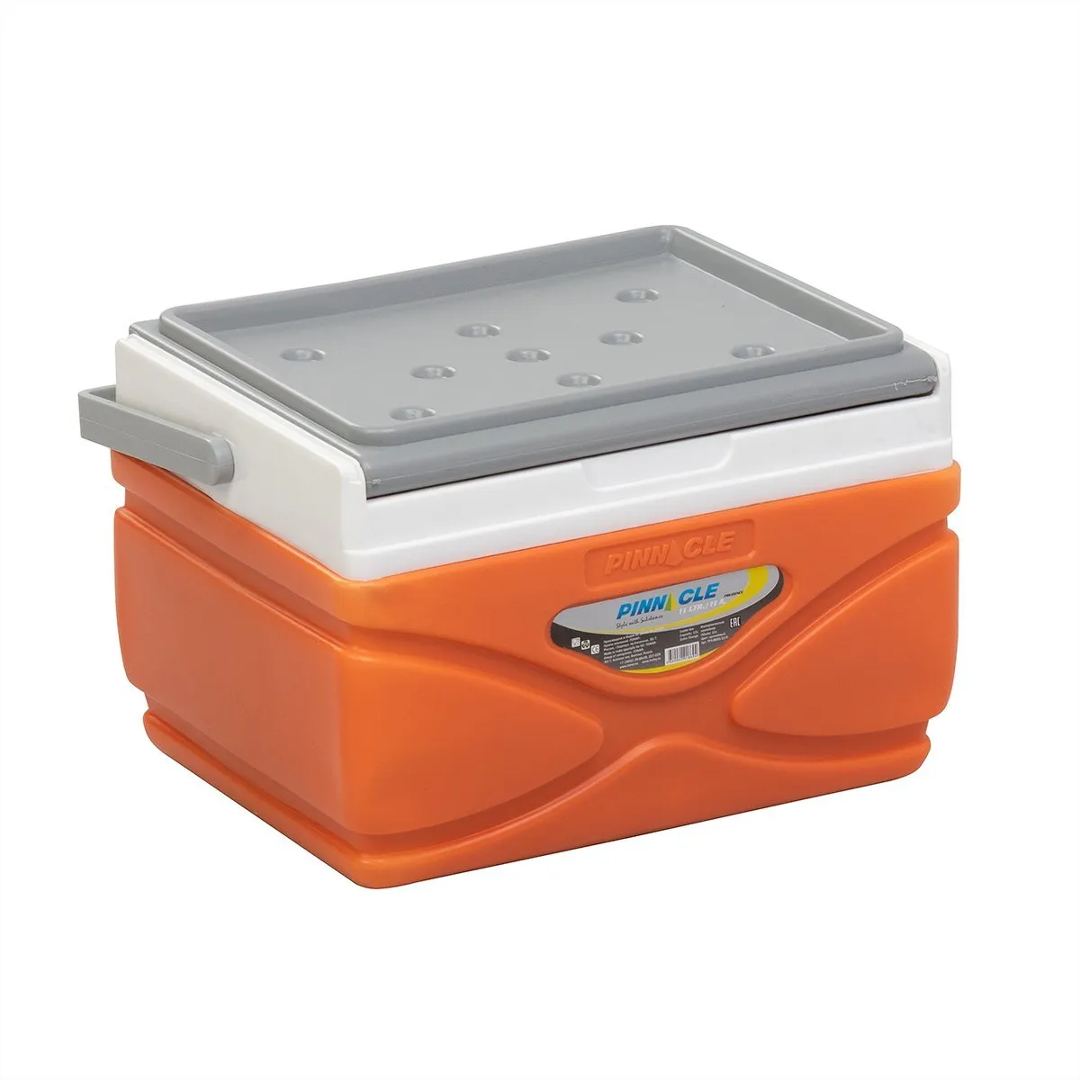 Prudence Portable Hard-Sided Ice Chest for Camping, 11 qt