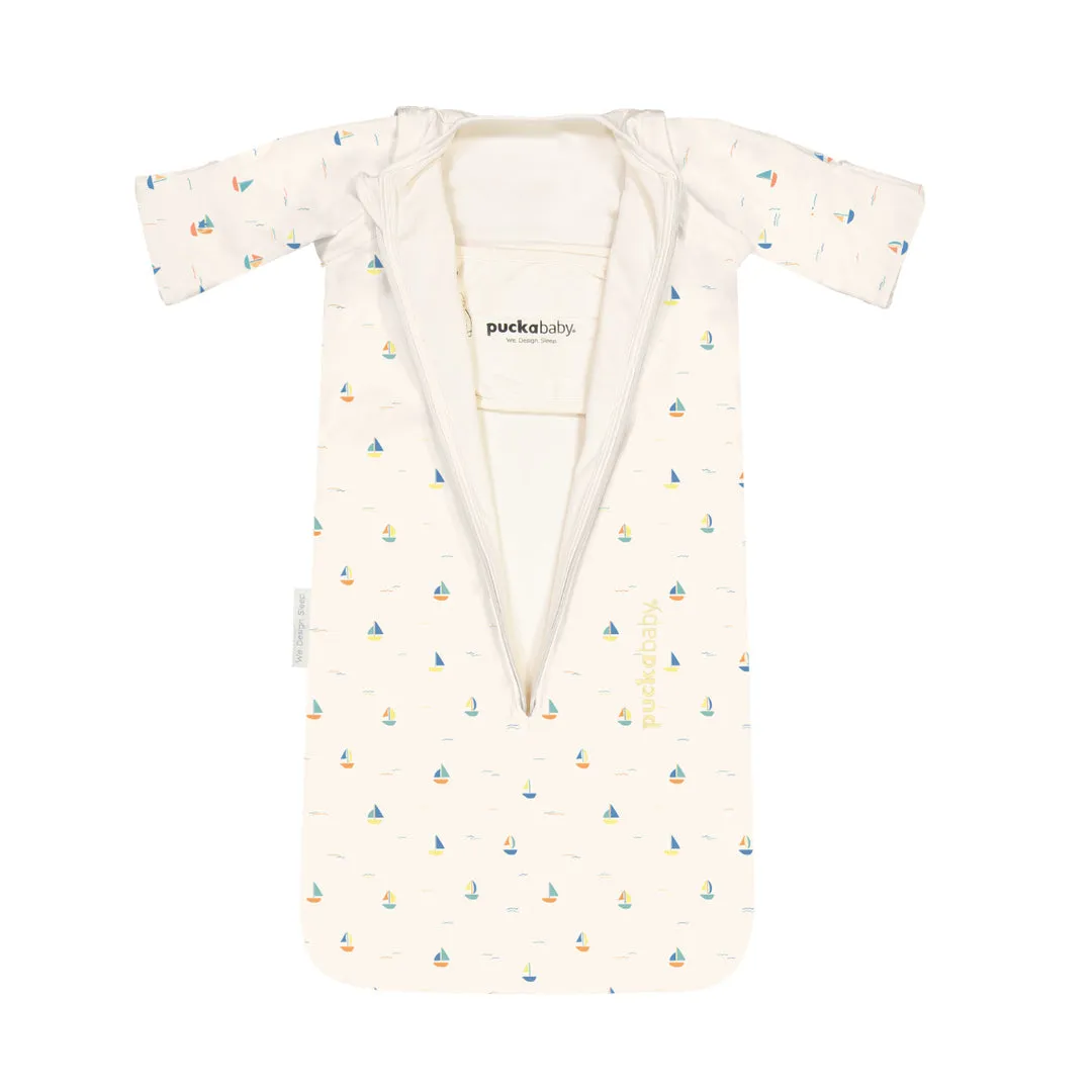 Puckababy Sleeping bag The Bag Newborn <6M | 70cm - Cotton | Boats