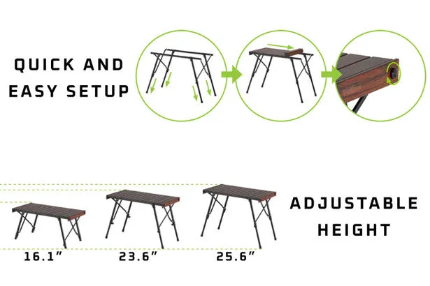 Quickfold Aluminum Camp Table