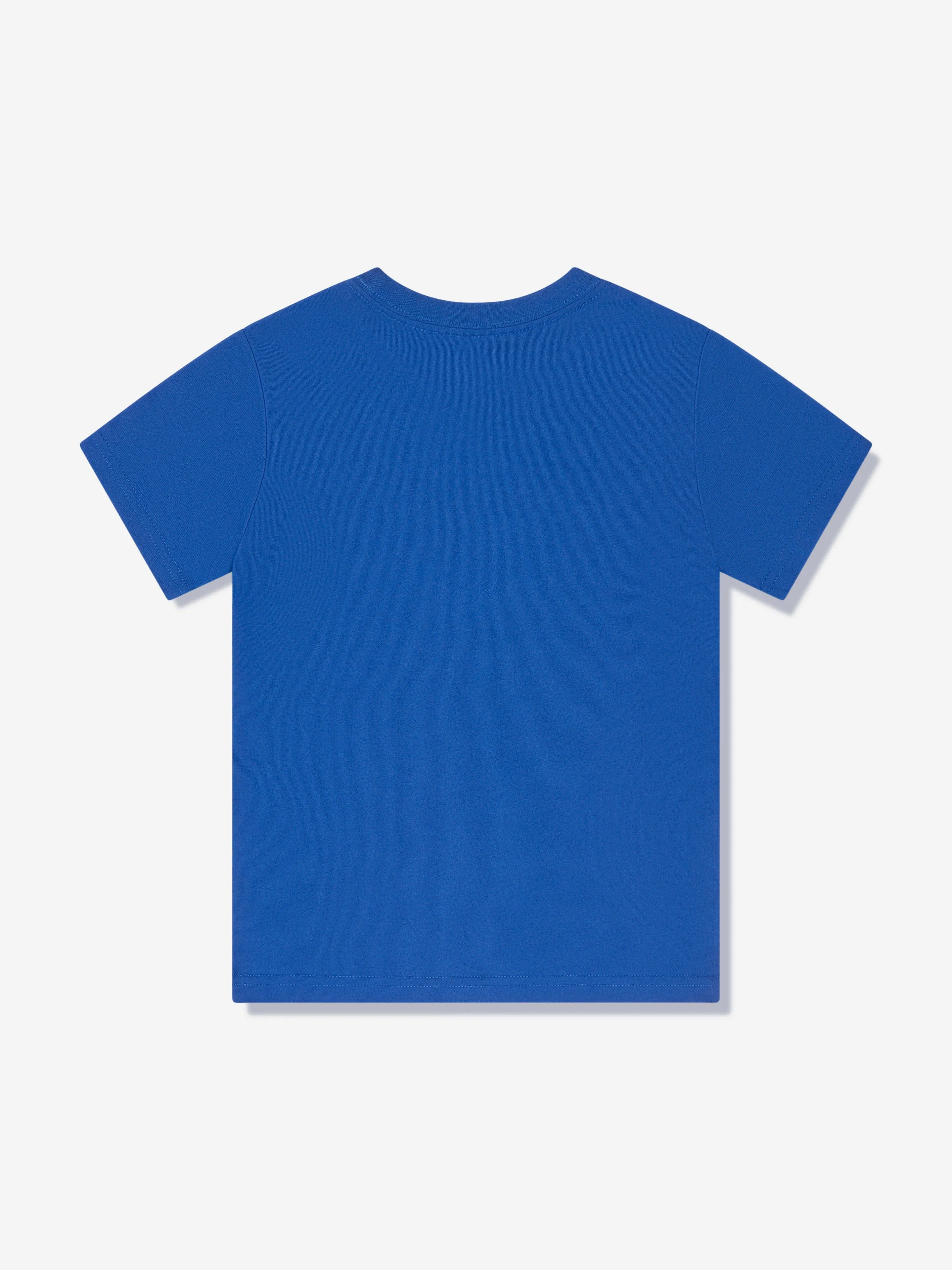 Ralph Lauren Boys Logo Print T-Shirt in Blue