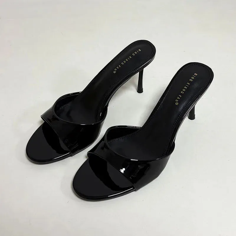 Round Toe Thin Heels