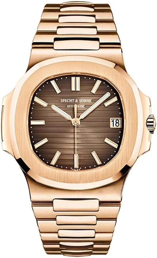 SPECHT&SOHNE Automatic Watches for Men Japan Miyota 8215 Mechanical Watch Stainless Steel Sapphire Waterproof