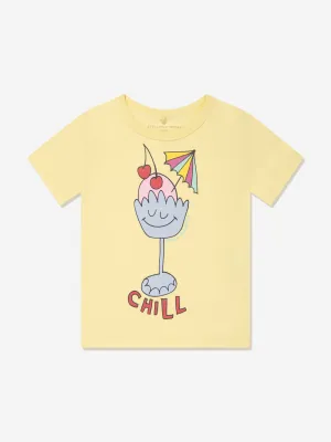 Stella McCartney Girls Chill T-Shirt in Yellow