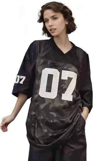 Streetwear Short Sleeve Shirts Graphic Tees Y2k Summer Tops 2024 Grunge Oversized Jersey Women