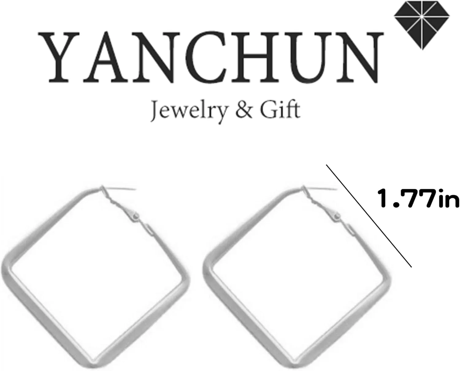 Thick Gold Hoop Earrings for Women Large Gold Hoops Earrings Chunky Statement Hoops Jewelry Trendy