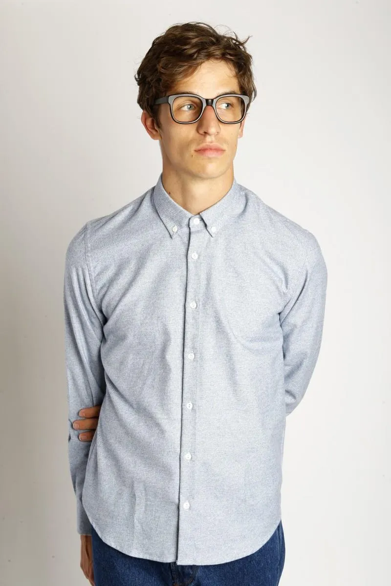 Tokyo Lumb Shirt (Blue Melange)