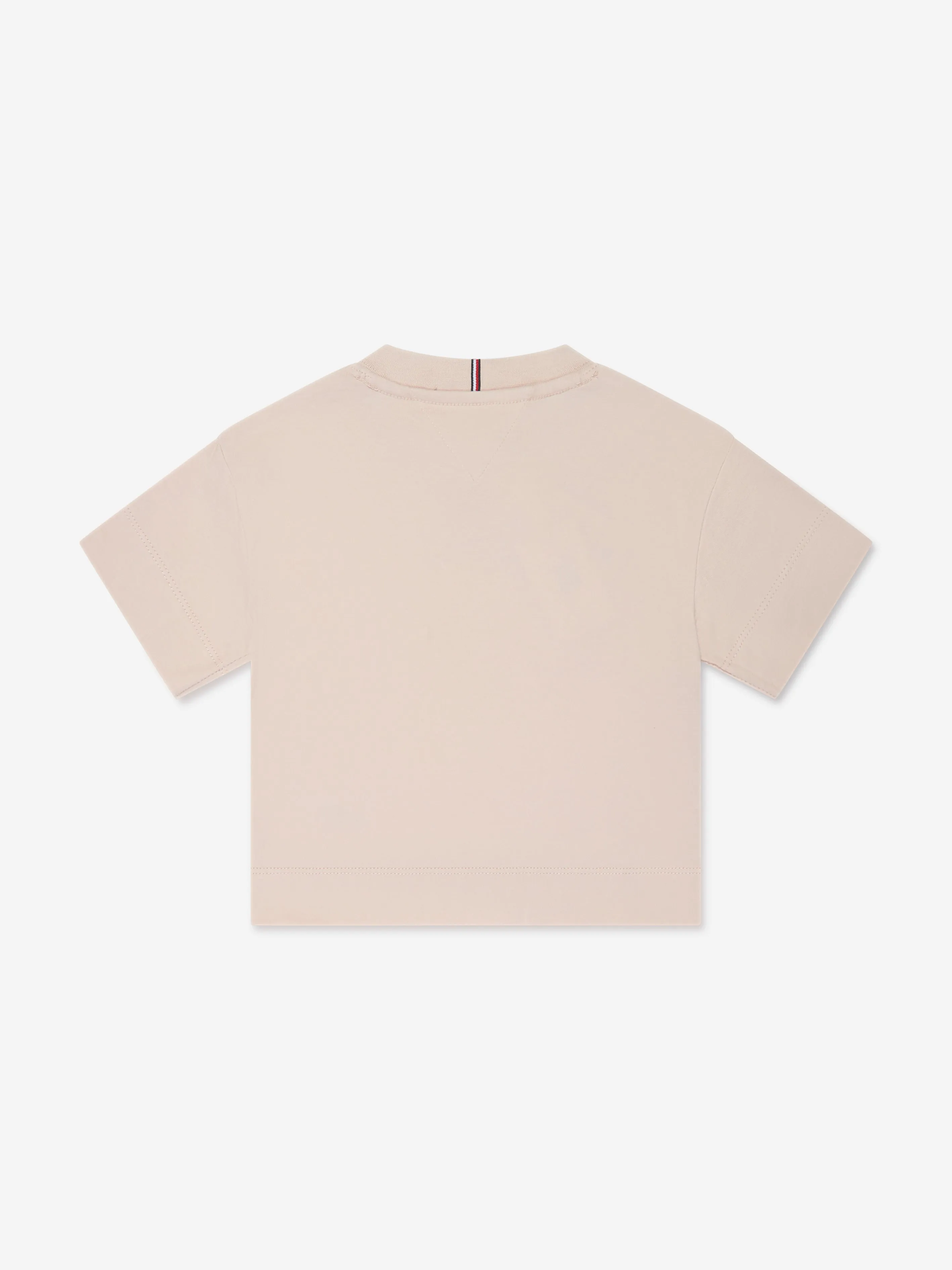 Tommy Hilfiger Girls Varsity T-Shirt in Beige