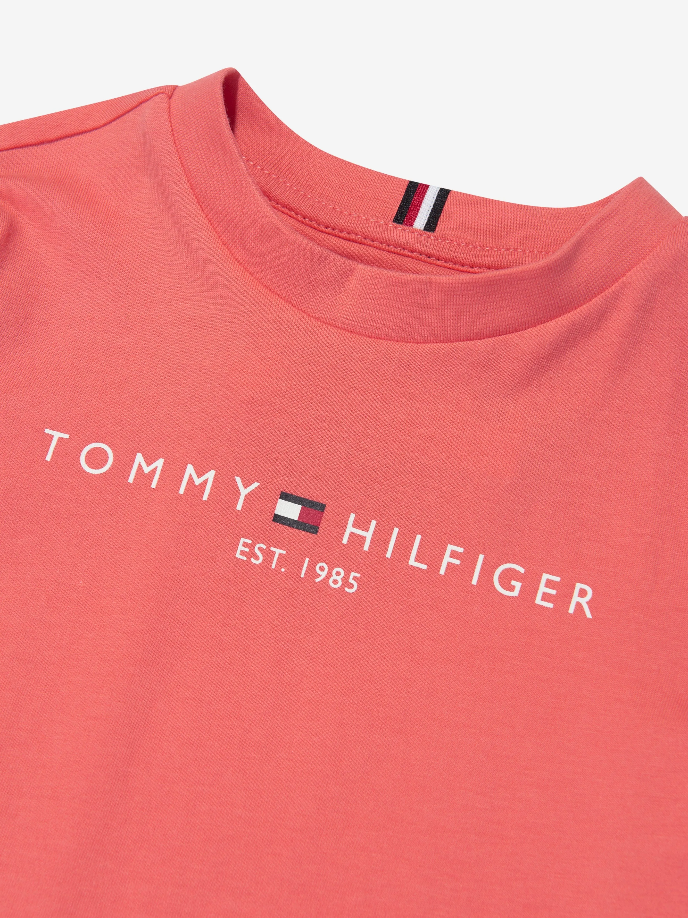 Tommy Hilfiger Kids Essential T-Shirt in Peach