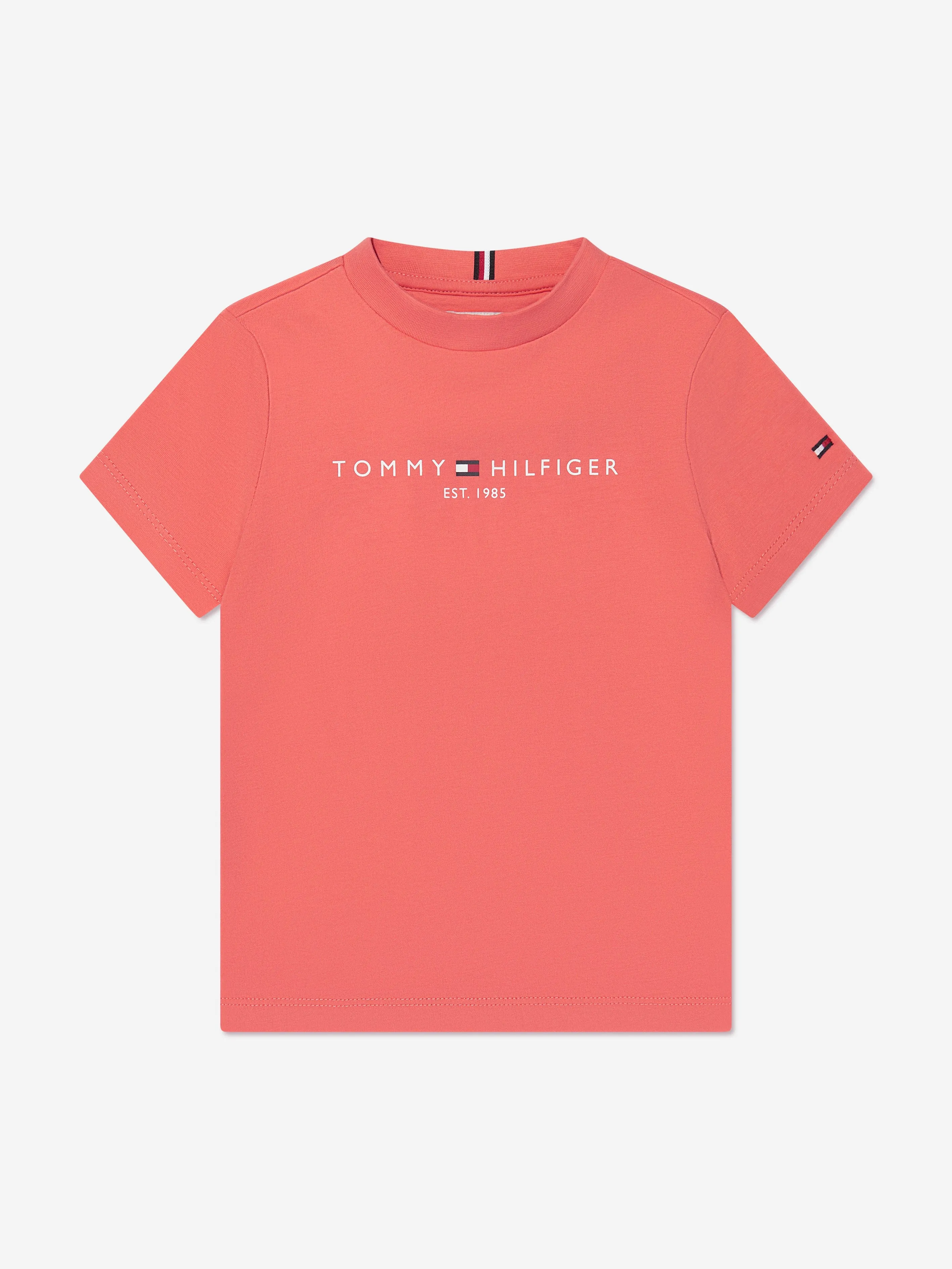 Tommy Hilfiger Kids Essential T-Shirt in Peach