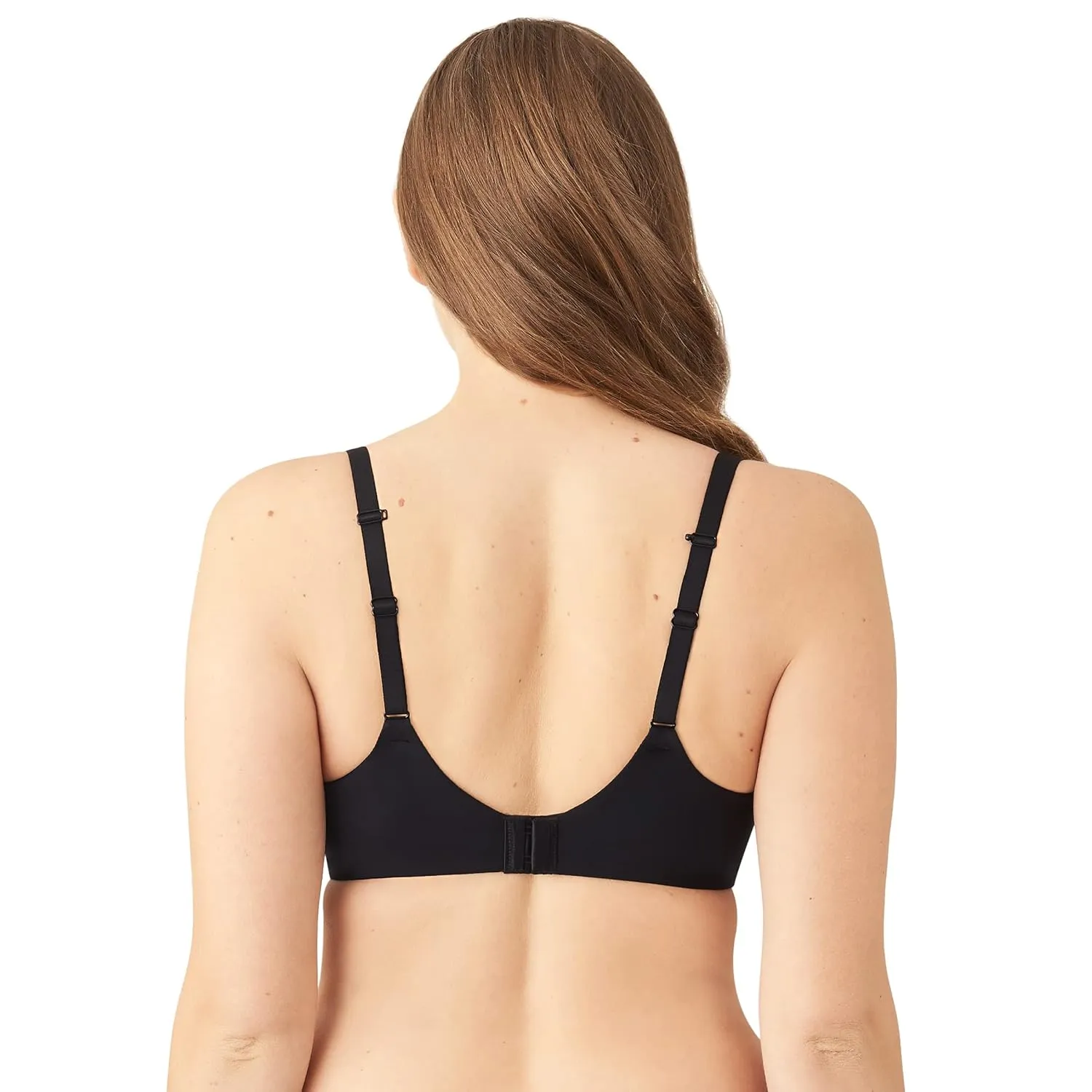 Wacoal Women's Perfect Primer Convertible Underwire T Shirt Bra, Black, 38DDD