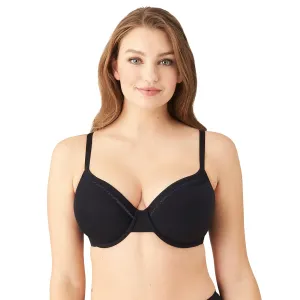 Wacoal Women's Perfect Primer Convertible Underwire T Shirt Bra, Black, 38DDD
