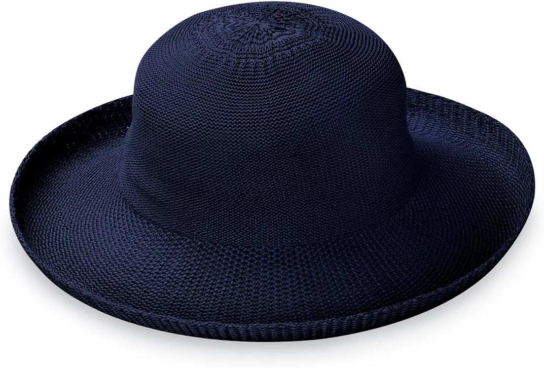 Wallaroo Hat Company Womens Petite Victoria Sun Hat  Wide Brim, Packable, Adjustable, Breathable, Small Summer Beach Hat