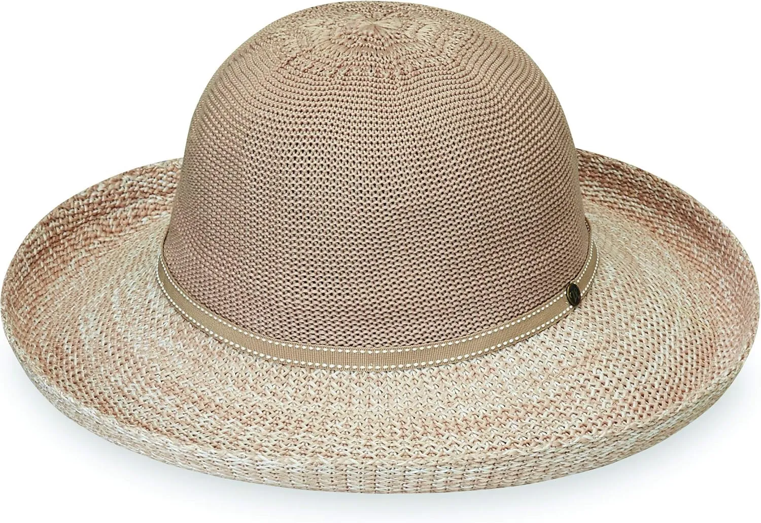 Wallaroo Womens Victoria Two-Toned Sun Hat  UPF 50  Sun Protection, Wide Brim, Adjustable, Cotton Lining, Summer Holiday