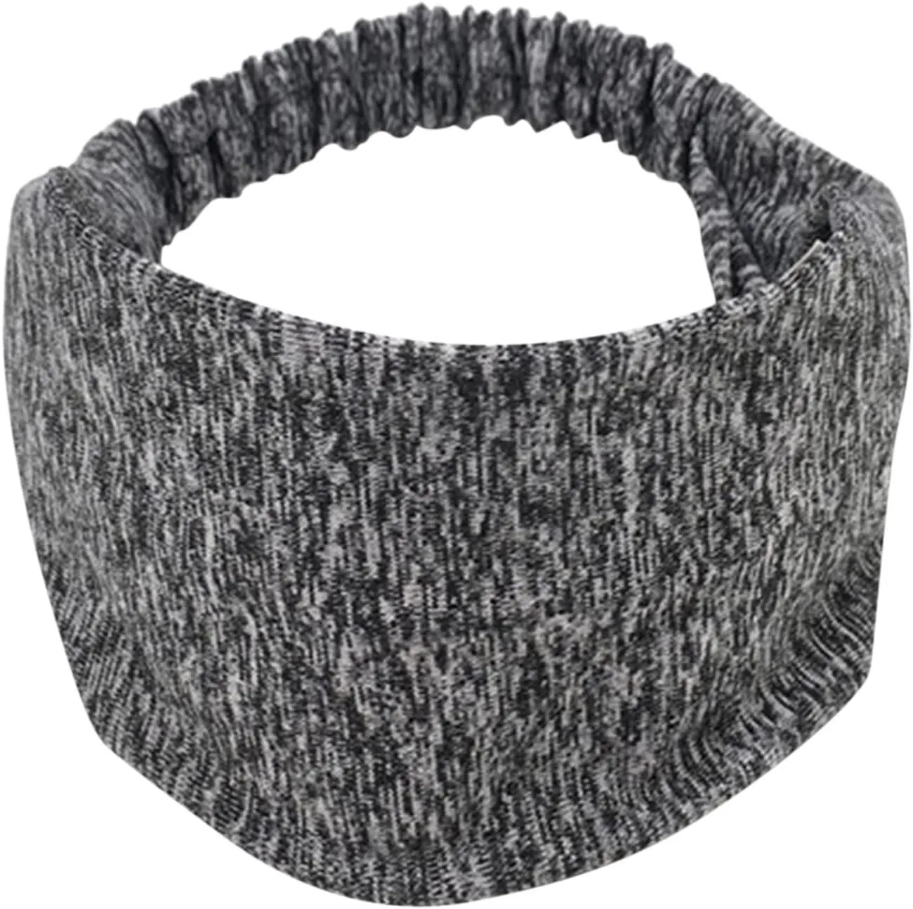 Women Knotted Turban Head Wrap Headband Wide Elastic Headband Sport Yoga Headwear Hats Turban Hat Sport Headbands