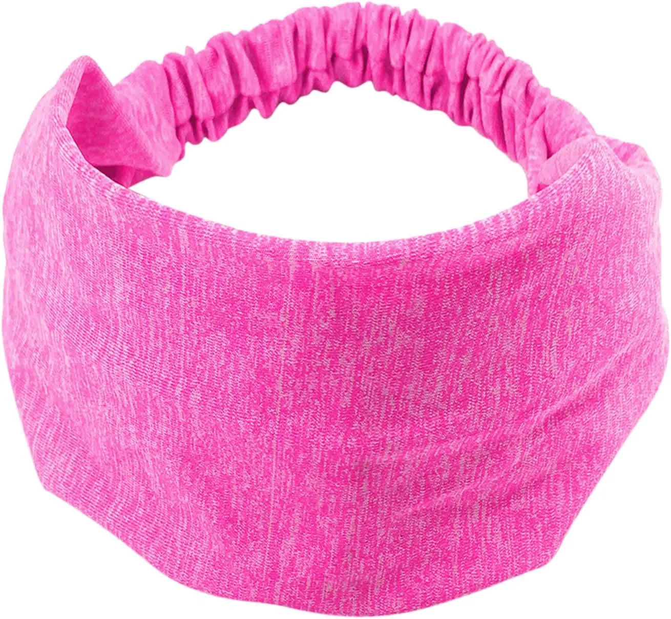 Women Knotted Turban Head Wrap Headband Wide Elastic Headband Sport Yoga Headwear Hats Turban Hat Sport Headbands