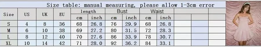 Women Y2k Puff Bubble Dress 2024 Summer Strapless Mini Dress Casual Patchwork Bandeau Tube Corset Party Sundress