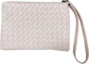 Woven Leather Hobo Bag With Purse - Top-handle Shoulder Bag, Large Capacity Soft Handbag for Women
