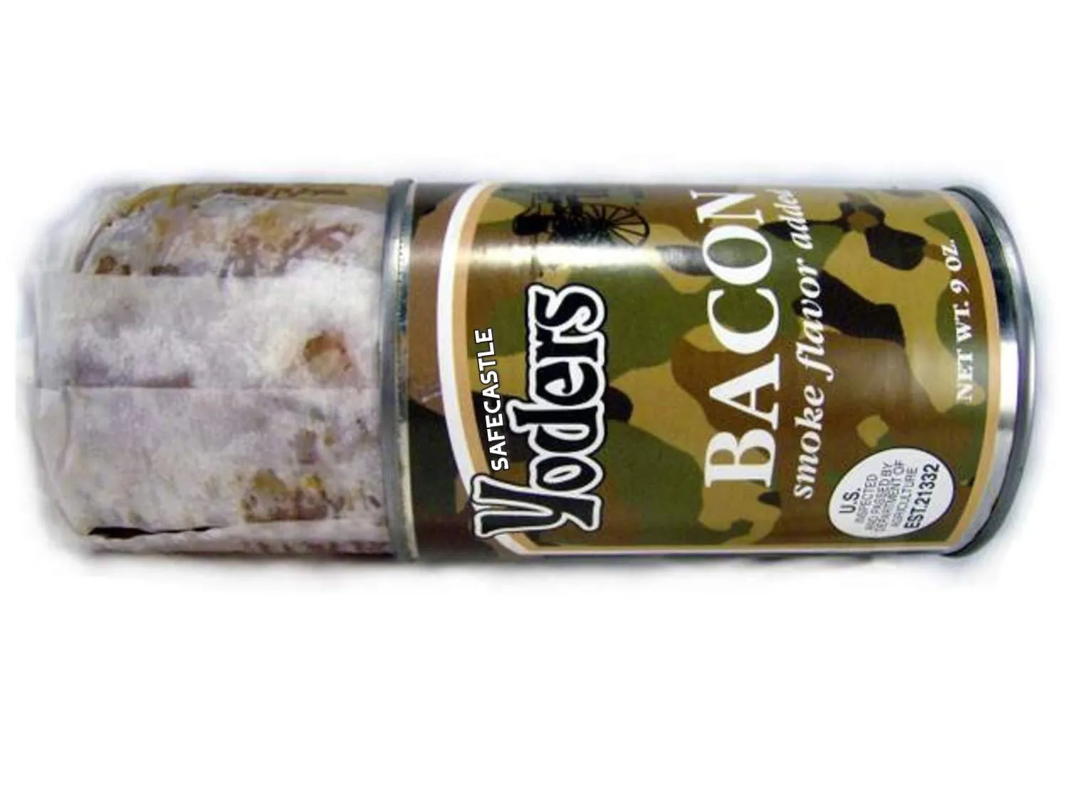 Yoder's Canned Meat Canned Meat for Long Term Food Storage and Emergency Preparedness Kits - Real Bacon - 6 Cans